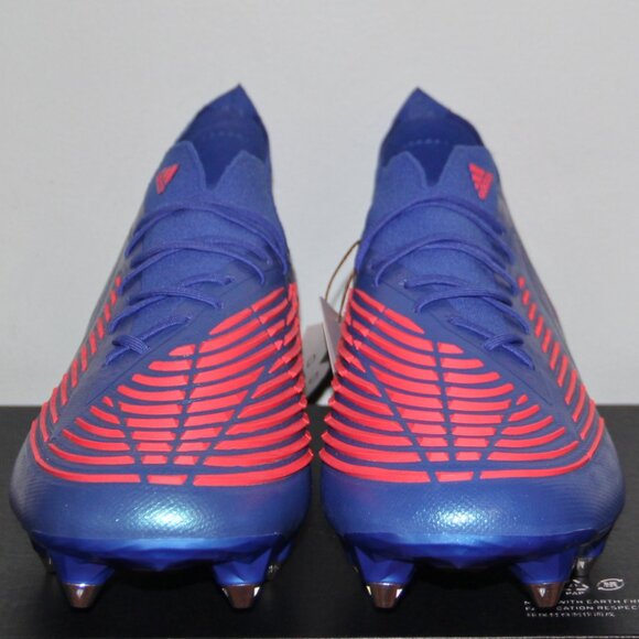 Adidas Predator Edge.1 SG Soccer Cleats Mens 9.5 12 Sapphire Pack Blue main image 6
